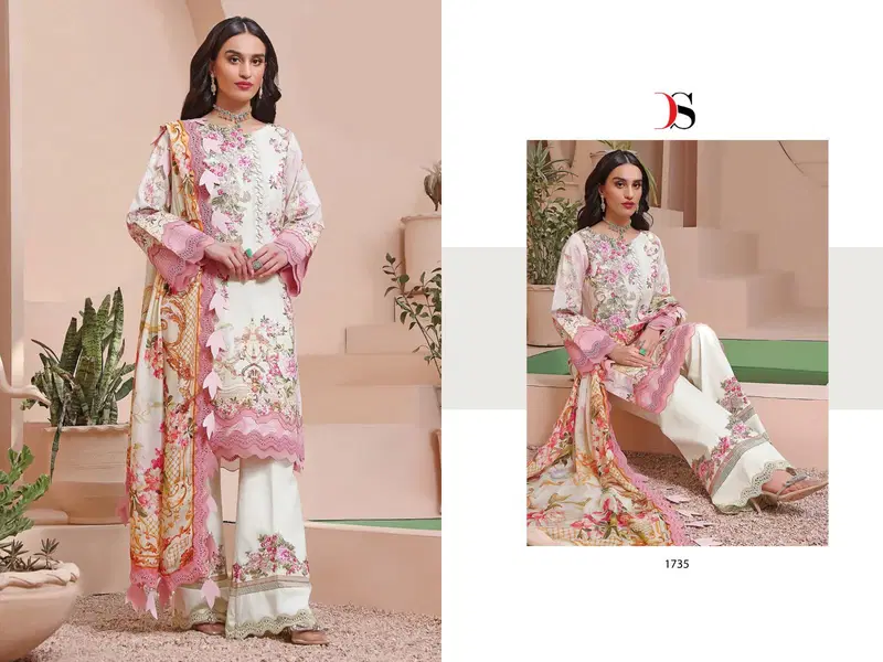 Firdous Best Of Queens Court By Deepsy Pakistani Suits Catalog
